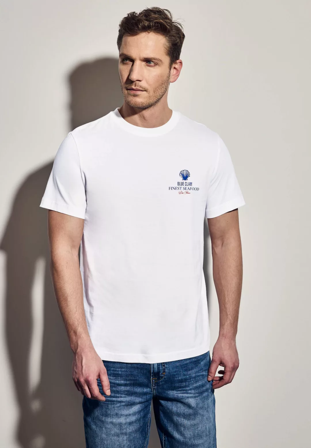 STREET ONE MEN T-Shirt, Jersey günstig online kaufen