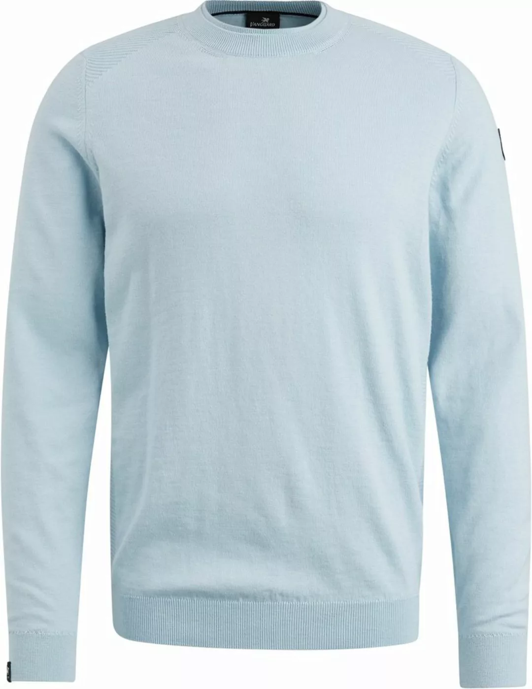 Vanguard Pullover Slubs Hellblau - Größe L günstig online kaufen