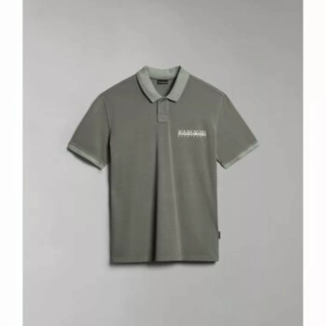 Napapijri  T-Shirts & Poloshirts E-MERIBE NP0A4H12-GAE GREEN LICHEN günstig online kaufen