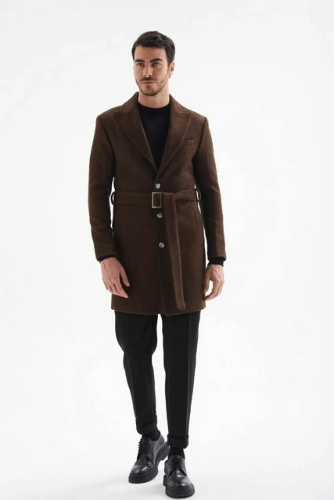 Antioch Wintermantel Herringbone Patterned Coat günstig online kaufen