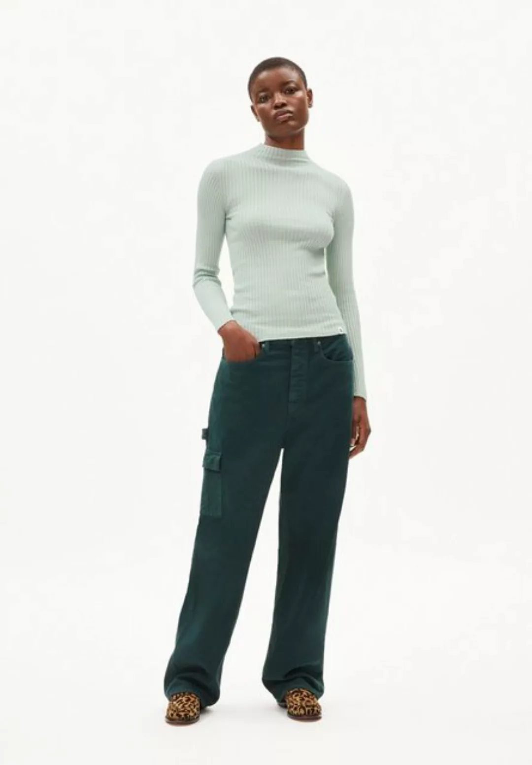 Armedangels Strickpullover ALAANIA Damen Pullover Slim Fit aus Bio-Baumwoll günstig online kaufen