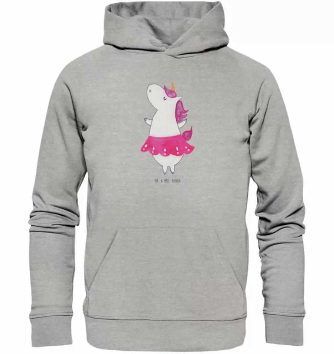 Mr. & Mrs. Panda Hoodie Größe XXL Einhorn Ballerina - Heather Grey - Gesche günstig online kaufen