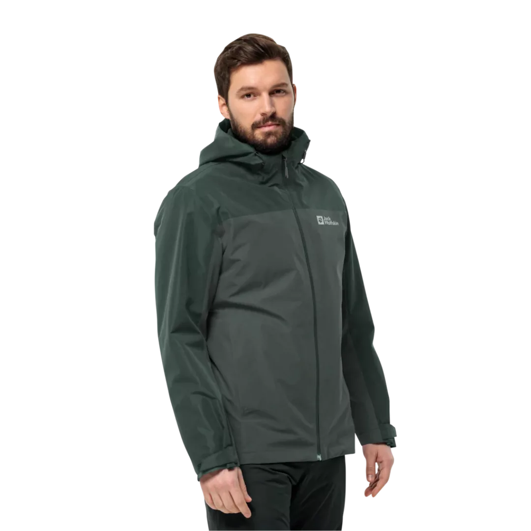 Jack Wolfskin 3-in-1-Funktionsjacke "TAUBENBERG 3IN1 JKT M", mit Kapuze, mi günstig online kaufen