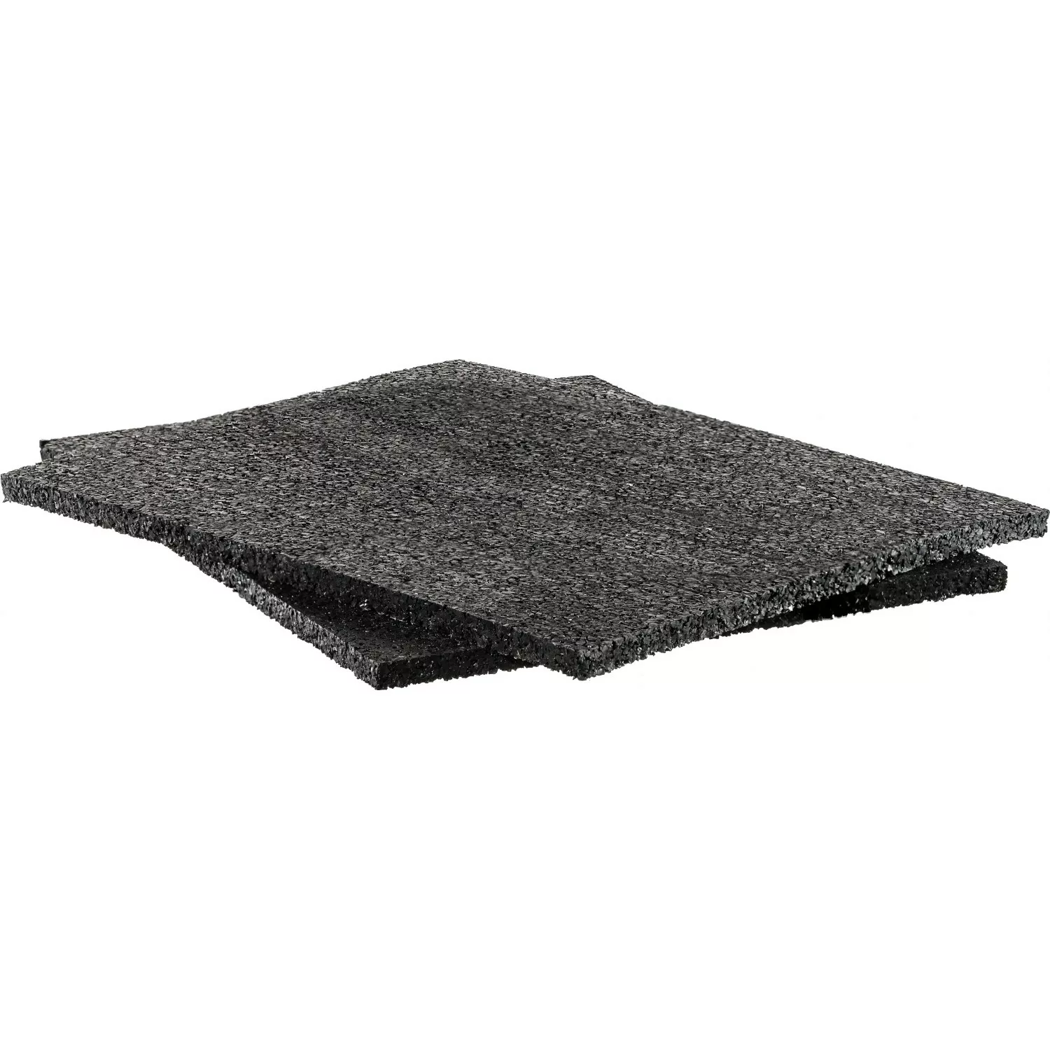 Allzweckgummimatte 200 cm x 100 cm x 0,5 cm Schwarz günstig online kaufen