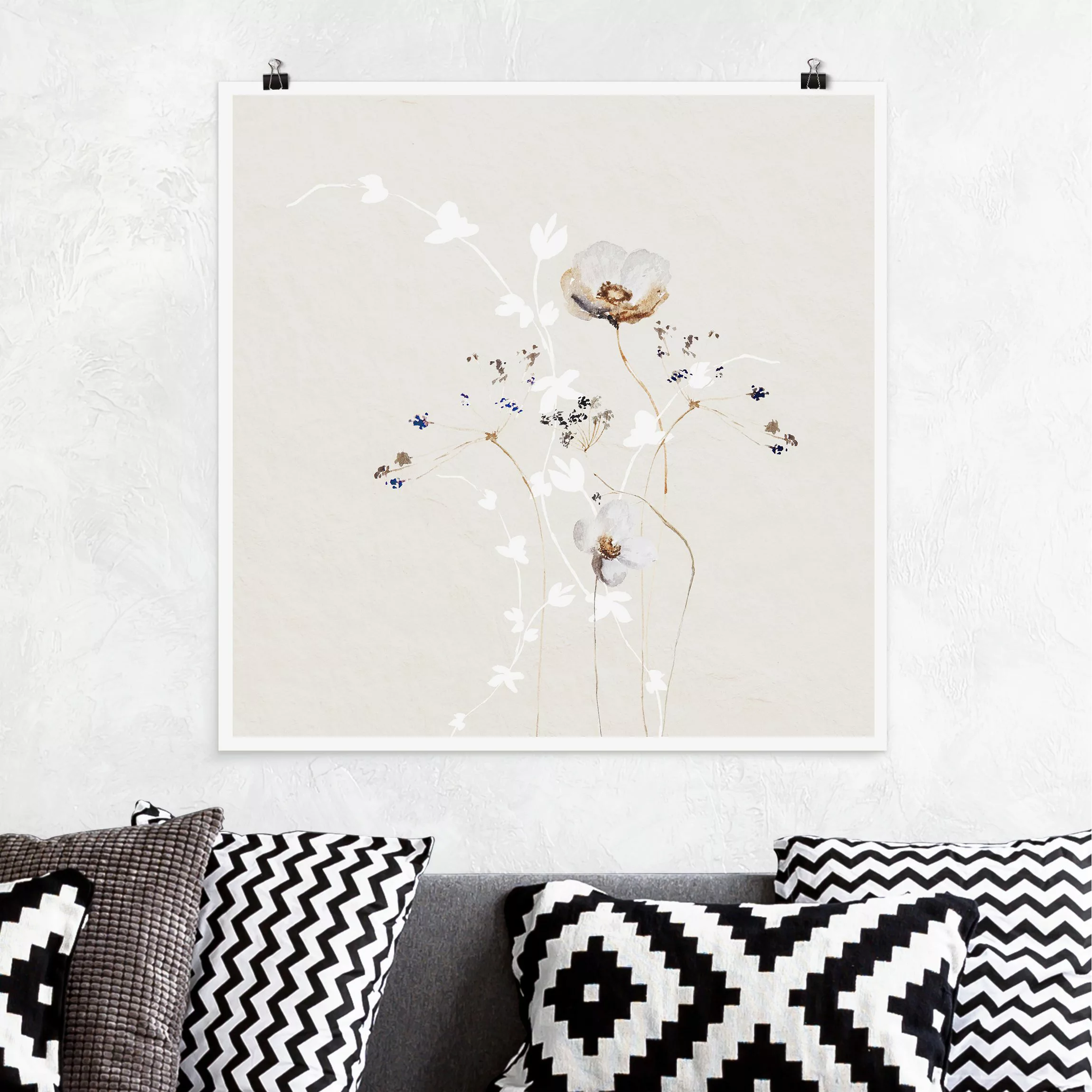 Poster Japanisches Ikebana günstig online kaufen