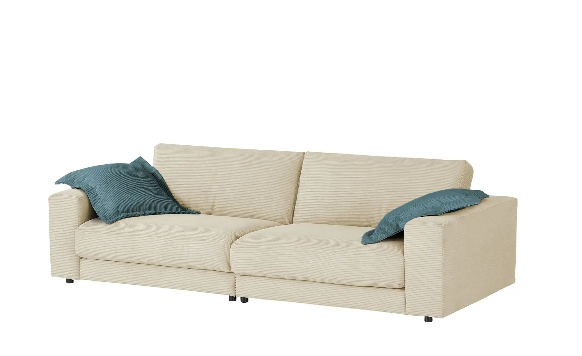 Jette Home Sofa Cord Sila ¦ creme ¦ Maße (cm): B: 250 H: 85 T: 127 Polsterm günstig online kaufen