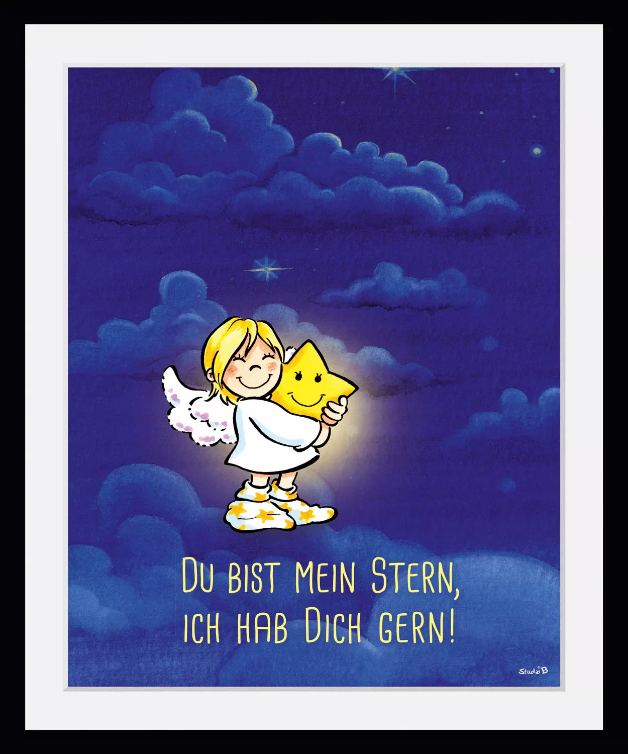 queence Bild "Lauras Stern", Engel-Himmel-Stern-Sterne, (1 St.), HD Premium günstig online kaufen