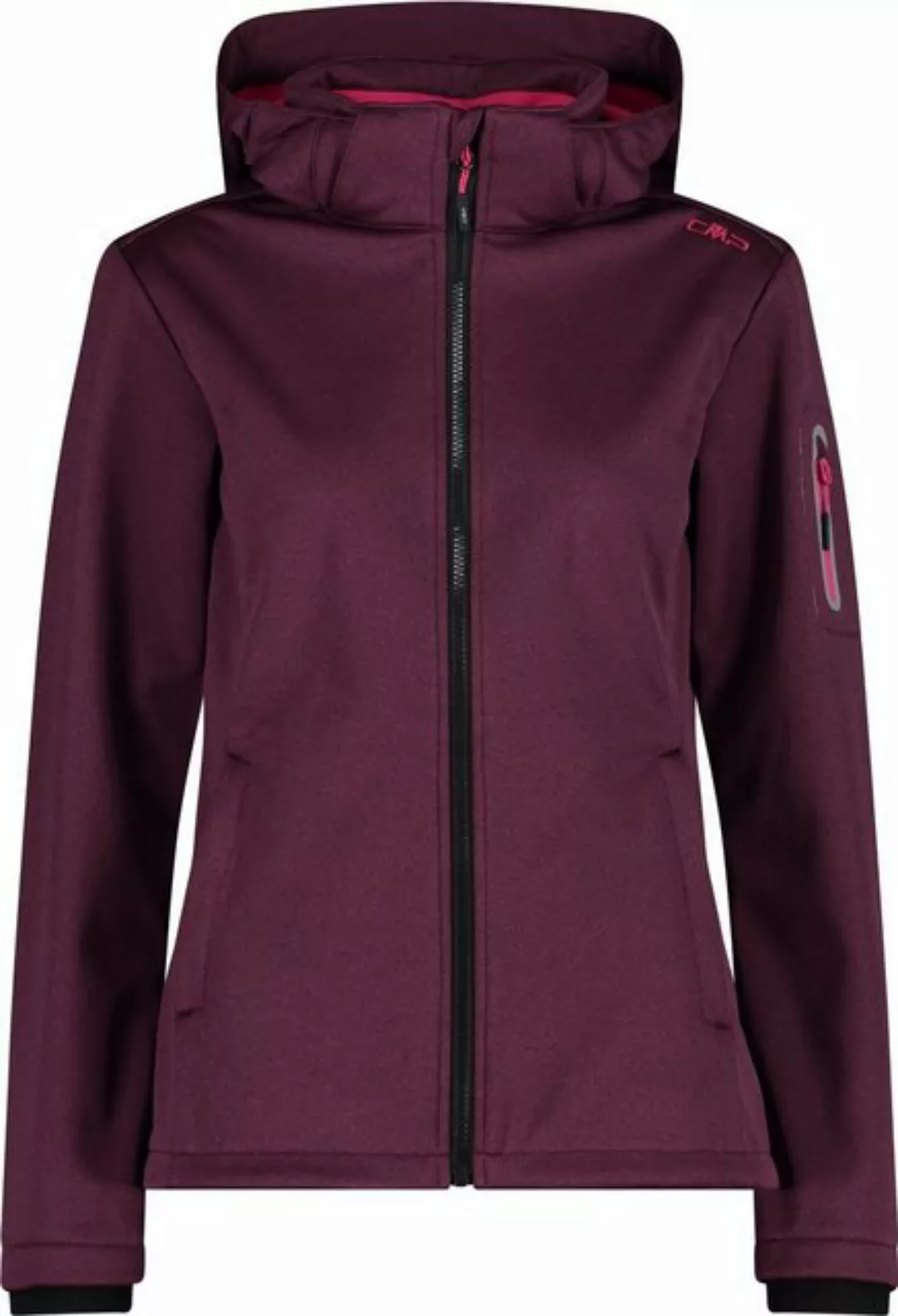 CMP Funktionsjacke WOMAN JACKET ZIP HOOD AMARANTO MEL.-FUCSIA günstig online kaufen