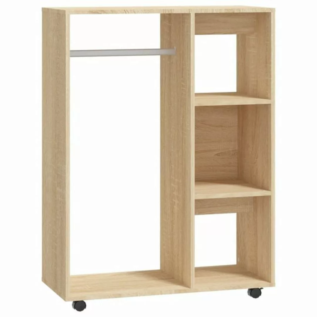 furnicato Kleiderschrank Sonoma-Eiche 80x40x110 cm Holzwerkstoff (1-St) günstig online kaufen