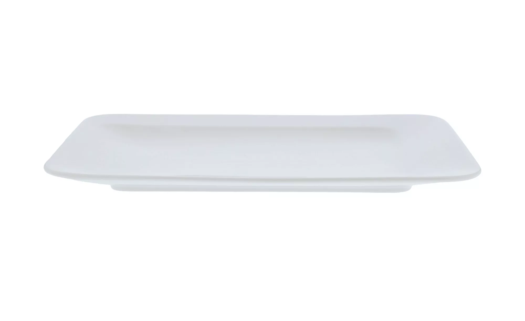KHG Servierplatte - weiß - Porzellan - 19,8 cm - 2,3 cm - Sconto günstig online kaufen