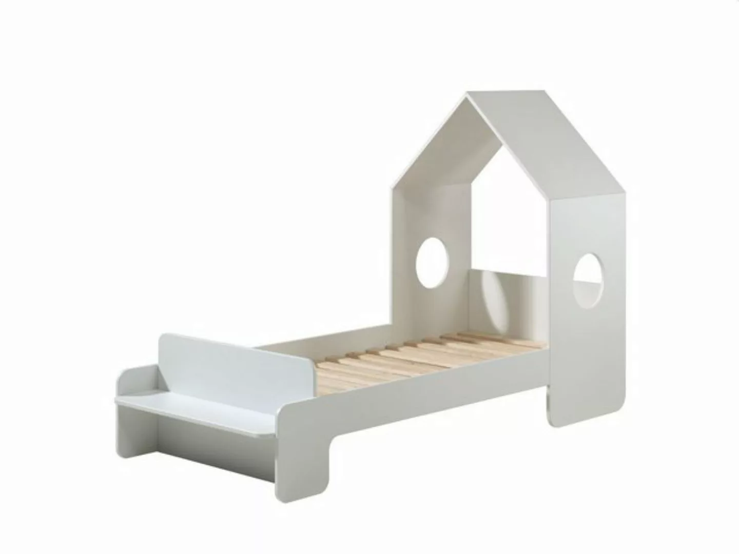 58 aufm Kessel Kinderbett Hausbett Kania 230x94x148 Kinderbett in Haus Opti günstig online kaufen