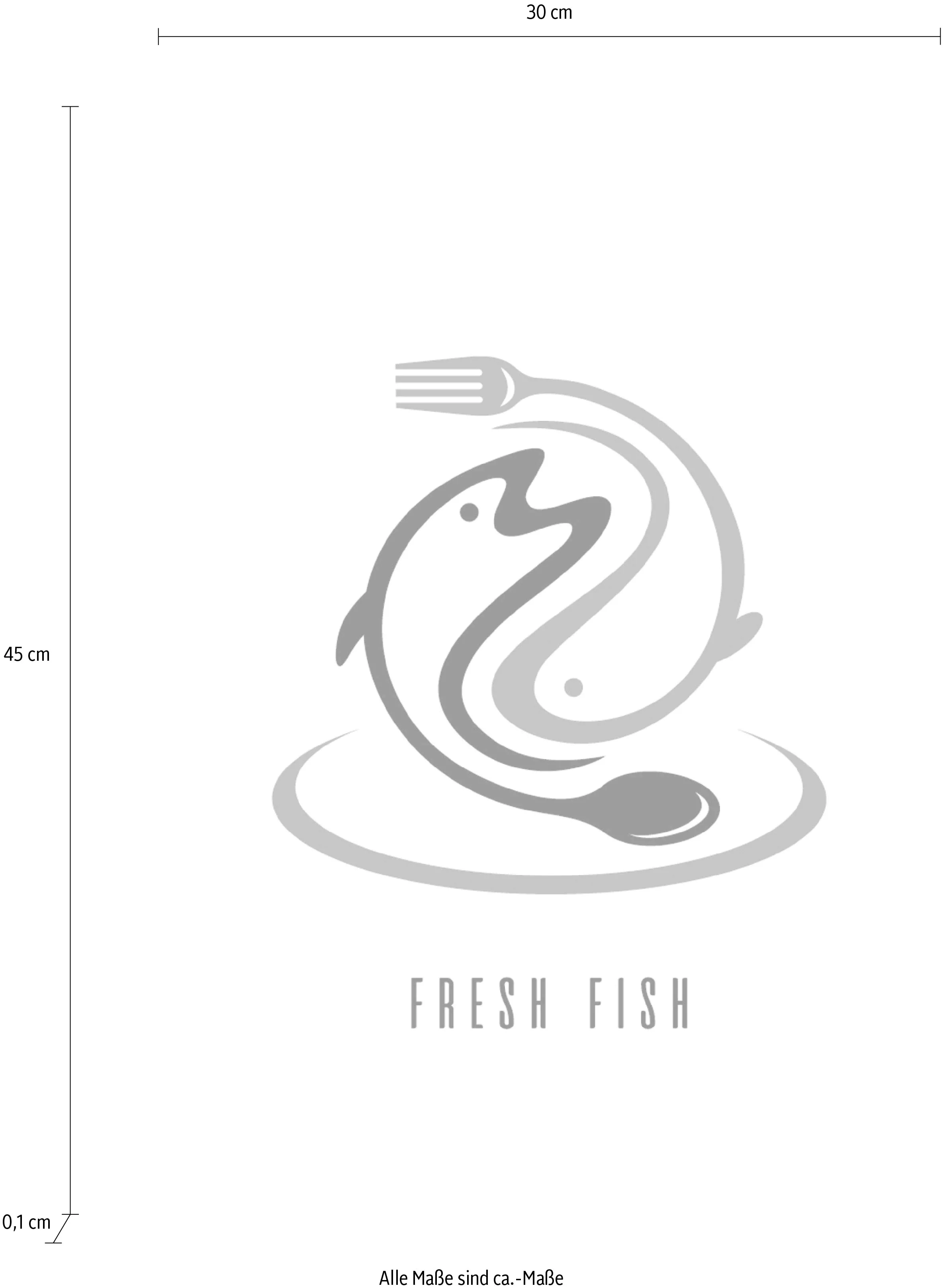 queence Wanddekoobjekt "FRESH FISH" günstig online kaufen