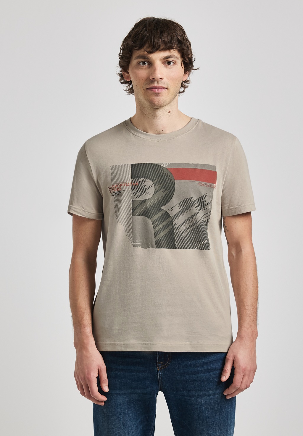 STREET ONE MEN T-Shirt, aus reiner Baumwolle günstig online kaufen