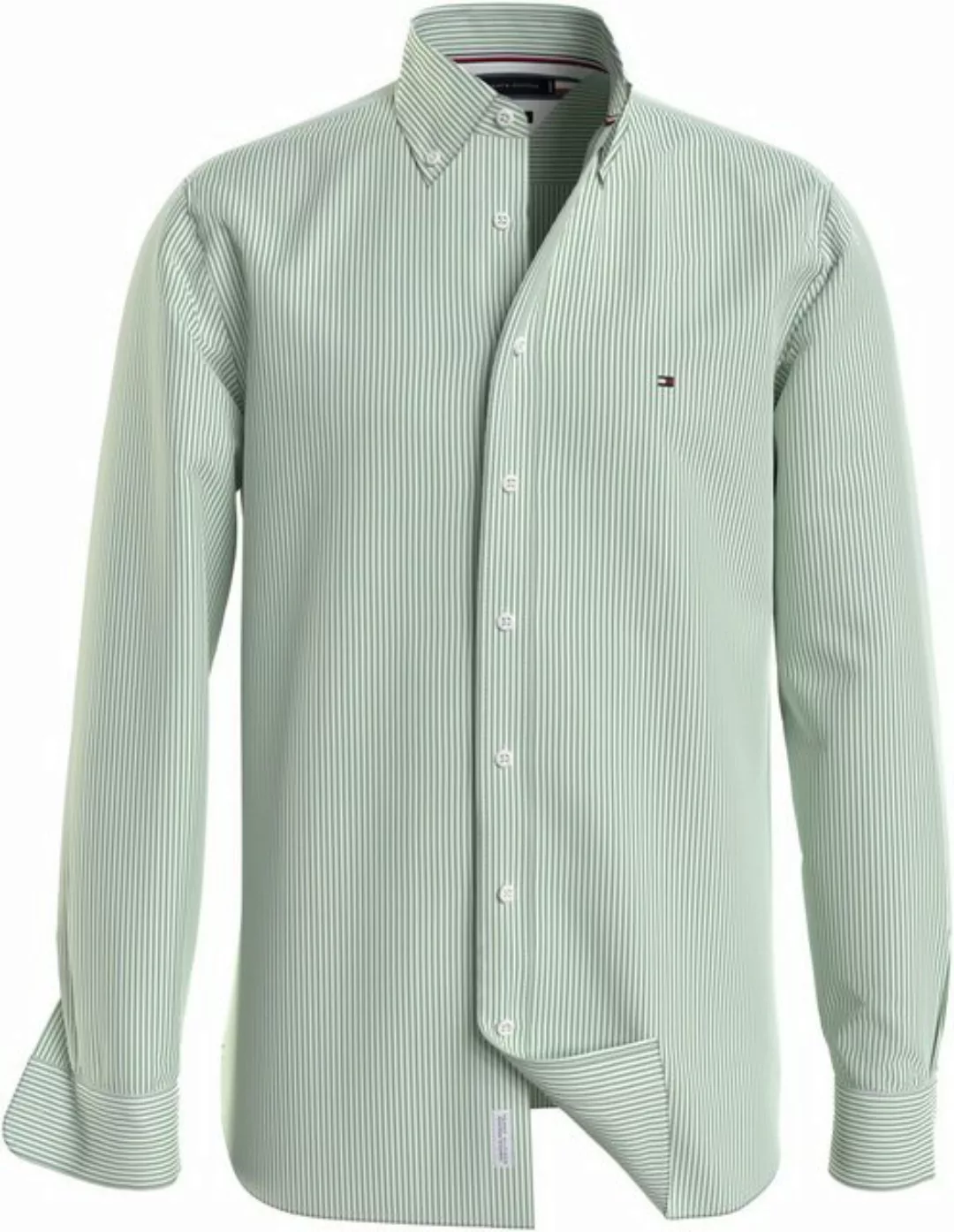 Tommy Hilfiger Langarmhemd 1985 FLEX OXFORD STRIPE RF SHIRT in gestreifter günstig online kaufen