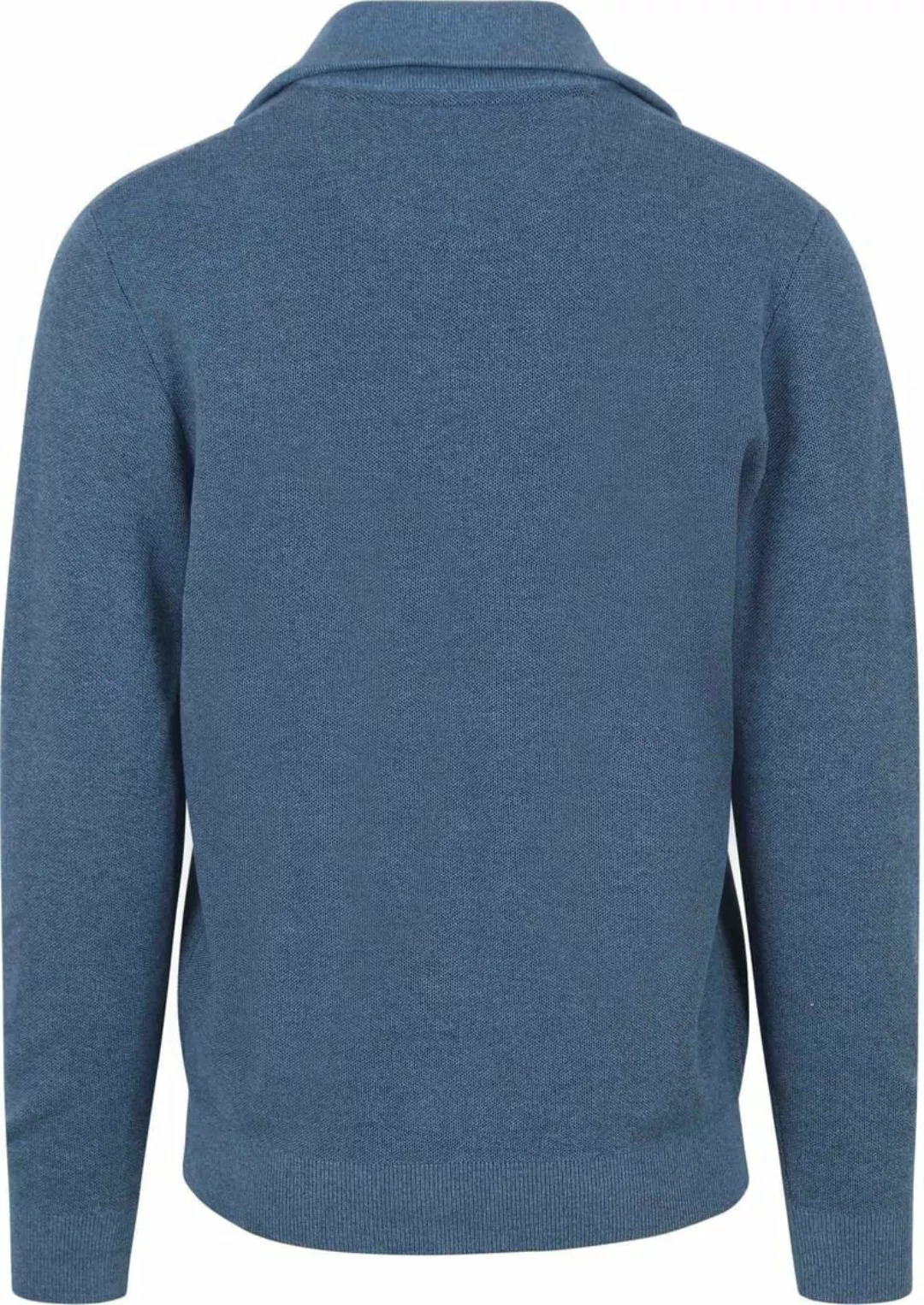 Casa Moda Halfzip Pullover Blau - Größe 4XL günstig online kaufen