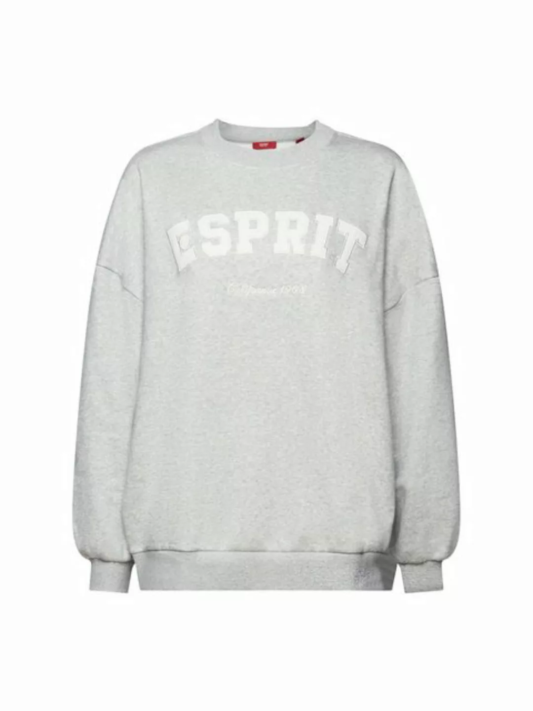 Esprit Sweatshirt Logo-Sweatshirt aus Fleece (1-tlg) günstig online kaufen