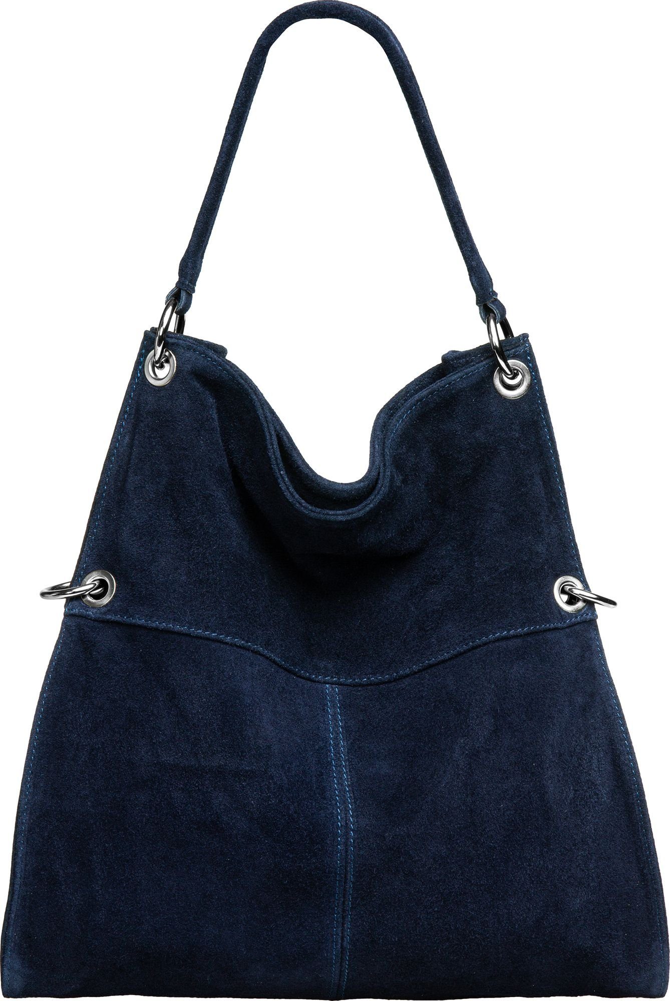 Caspar Schultertasche Große Vintage Damen Leder günstig online kaufen