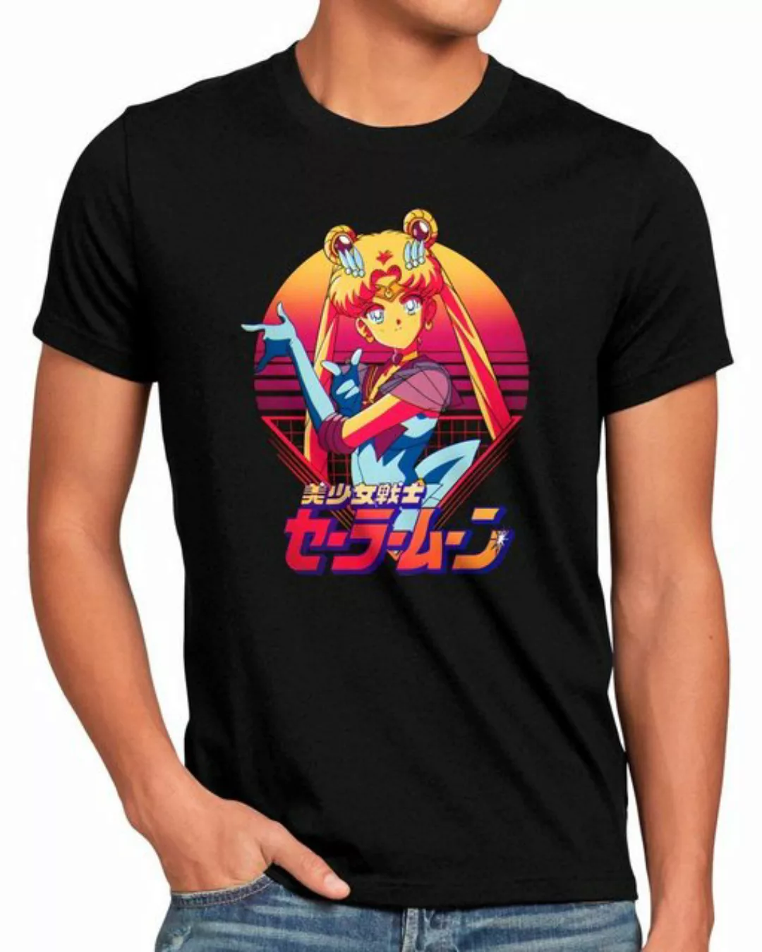 style3 T-Shirt Pretty Soldier sailor moon anime manga cosplay crystal günstig online kaufen