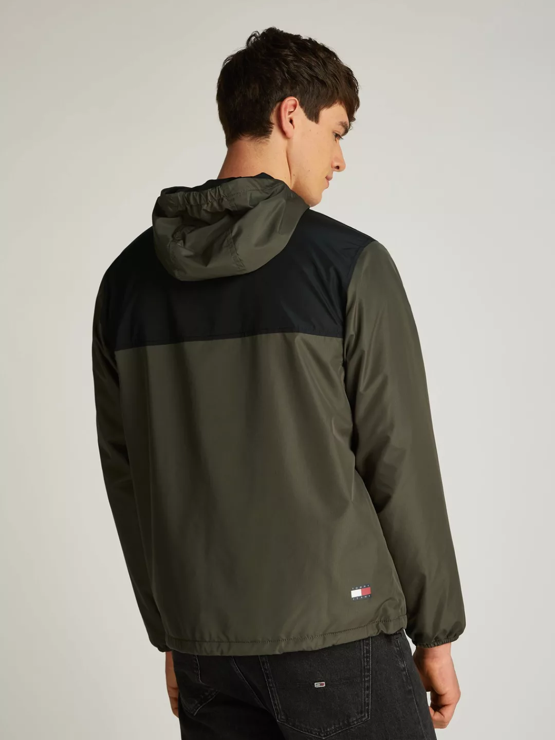 Tommy Jeans Windbreaker "TJM FLEECE LINED CHICAGO JACKET", mit Kapuze, mit günstig online kaufen