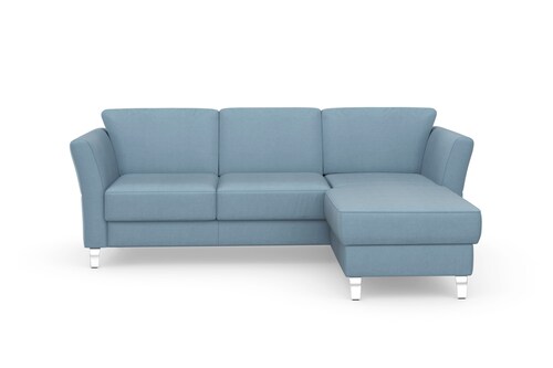 sit&more Ecksofa "Visby L-Form", wahlweise mit Bettfunktion und Bettkasten, günstig online kaufen