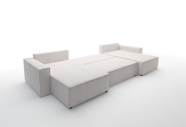 Fun Möbel Wohnlandschaft Schlafsofa Sofa CONOR PREMIUM, inkl. 4 Rücken- und günstig online kaufen