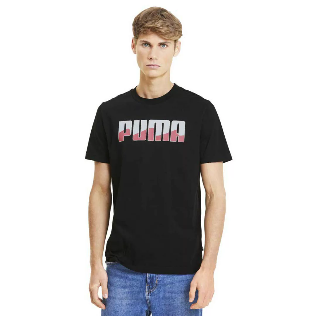 Puma Rebel Bold Kurzarm T-shirt L Puma Black / Bubblegum günstig online kaufen