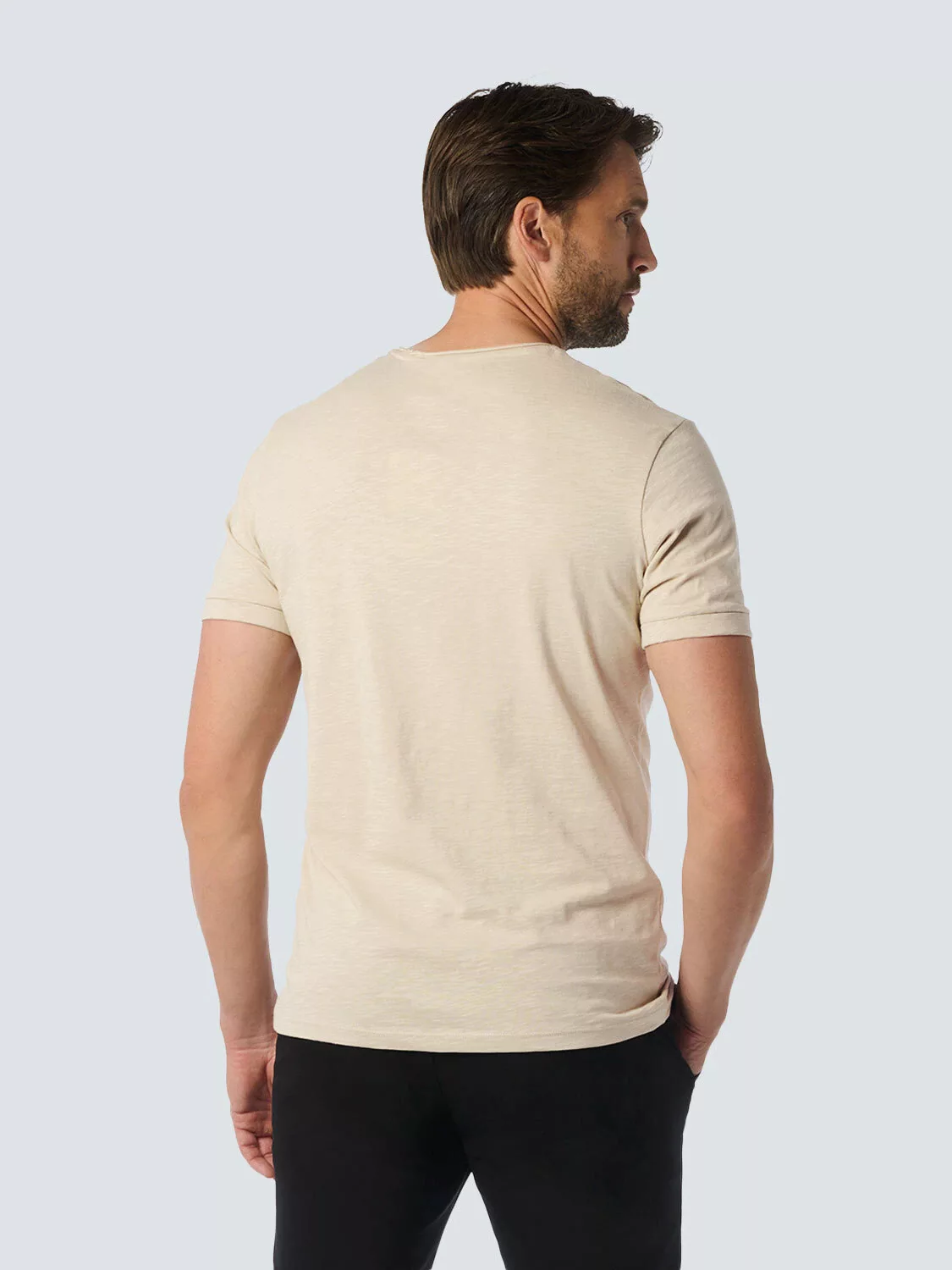 NO EXCESS T-Shirt - Basic T-Shirt Herren - Kurzarm Shirt einfarbig - T-Shir günstig online kaufen