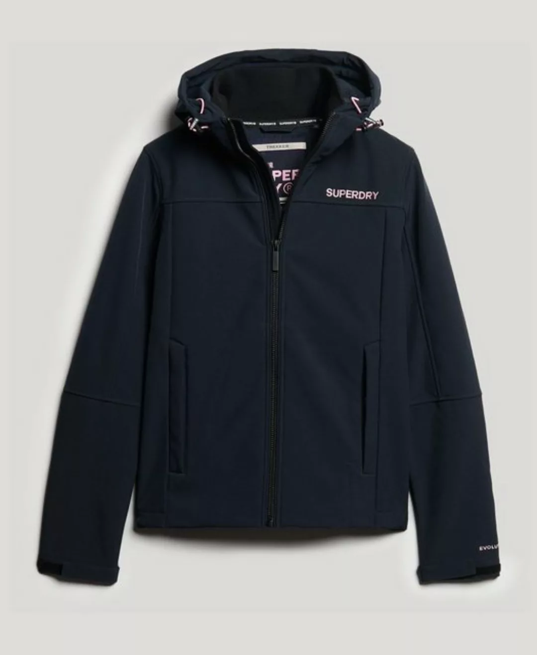 Superdry Softshelljacke HOODED SOFTSHELL JACKET Eclipse Navy günstig online kaufen