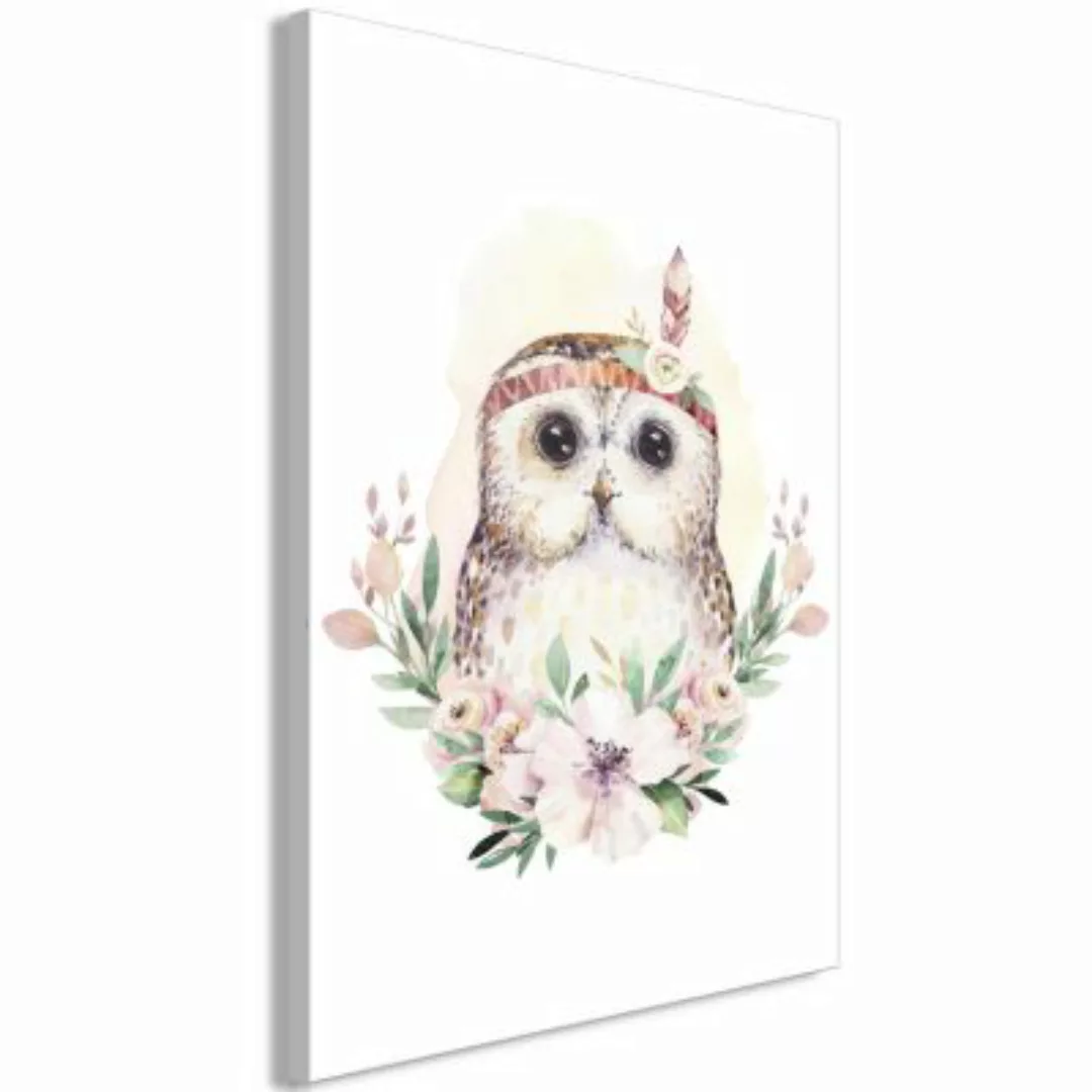 artgeist Wandbild Owl Sabina (1 Part) Vertical mehrfarbig Gr. 40 x 60 günstig online kaufen