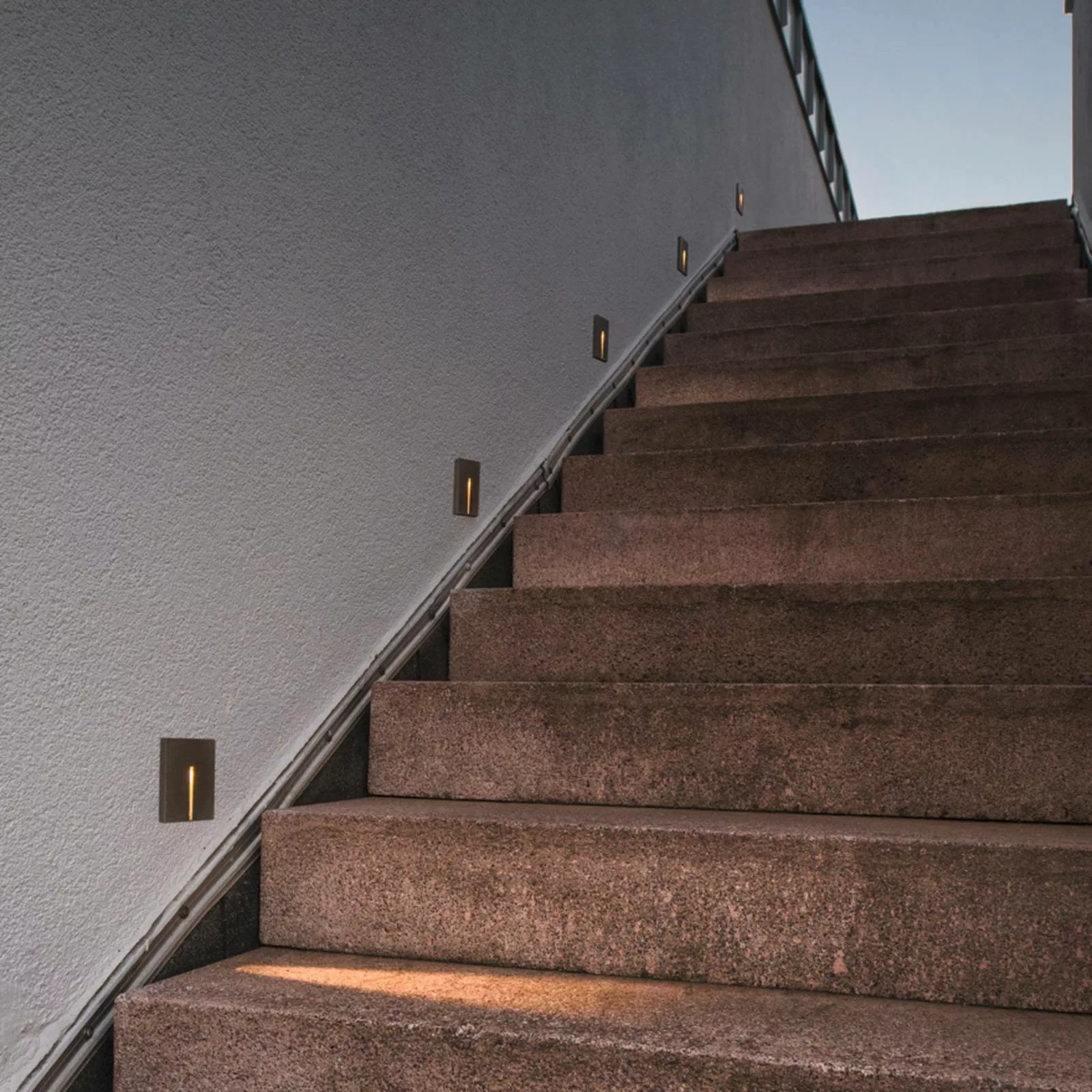 SLV Concreto LED-Wandeinbauleuchte IP65, schmal günstig online kaufen