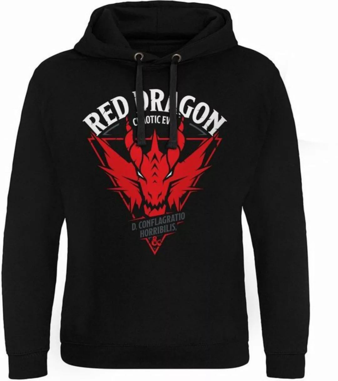 DUNGEONS & DRAGONS Kapuzenpullover D&D Red Dragon Chaotic Evil Epic Hoodie günstig online kaufen