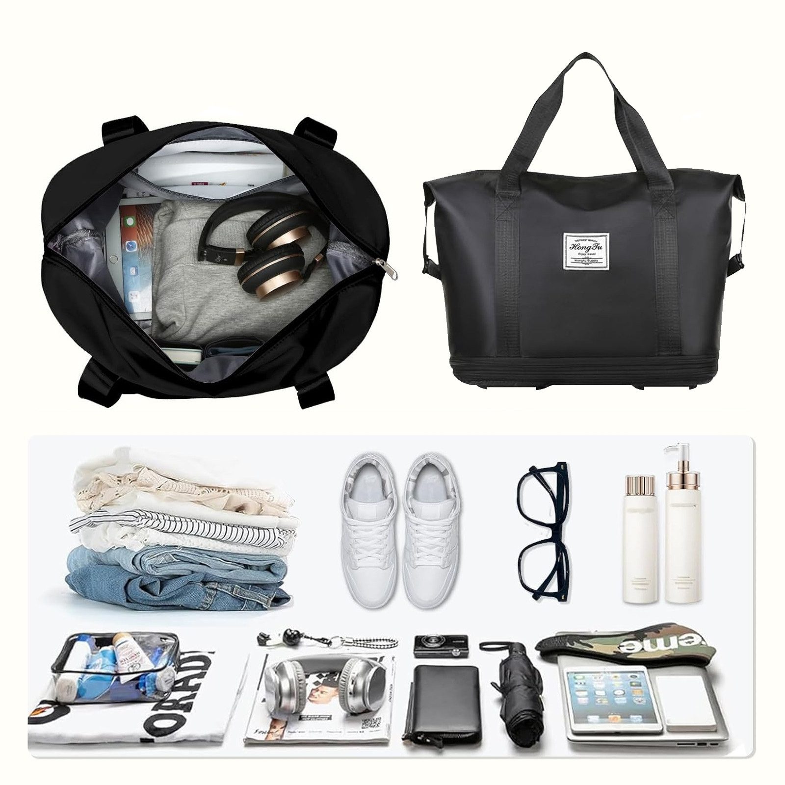 MODFU Reisetasche Wochenendtasche Unisex Handgepäck mit günstig online kaufen