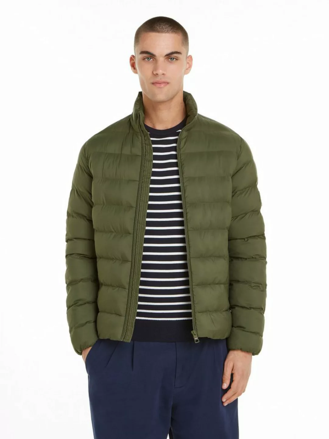 Tommy Hilfiger Steppjacke MID WEIGHT STAND COLLAR JACKET günstig online kaufen