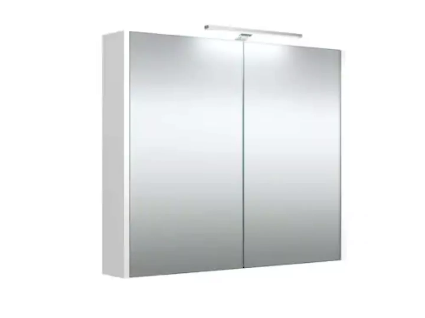 welltime Badezimmerspiegelschrank "Joy", Breite 78 cm, mit 2 Türen, mit LED günstig online kaufen