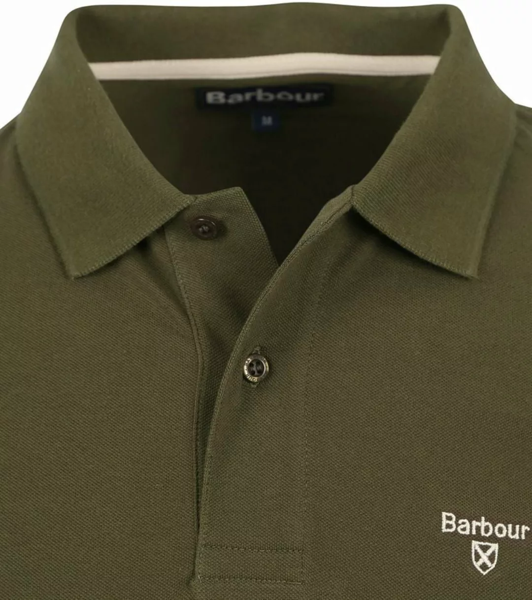 Barbour Poloshirt Dunkelgrün - Größe L günstig online kaufen