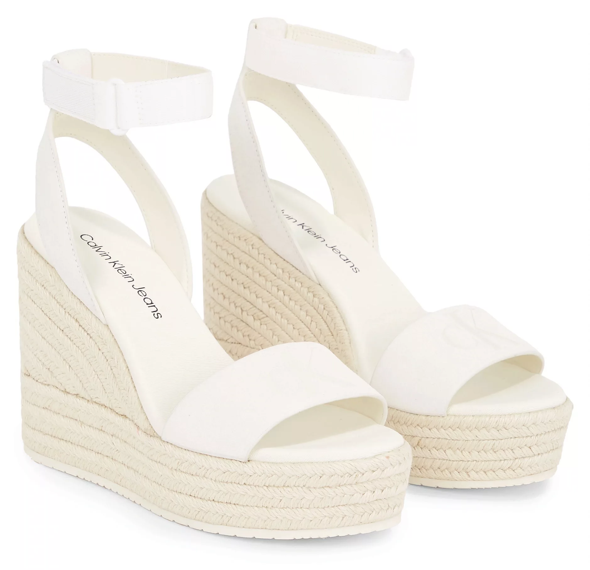 Calvin Klein Jeans Keilsandalette "WEDGE SANDAL SU MG BTW", Sommerschuh, Sa günstig online kaufen