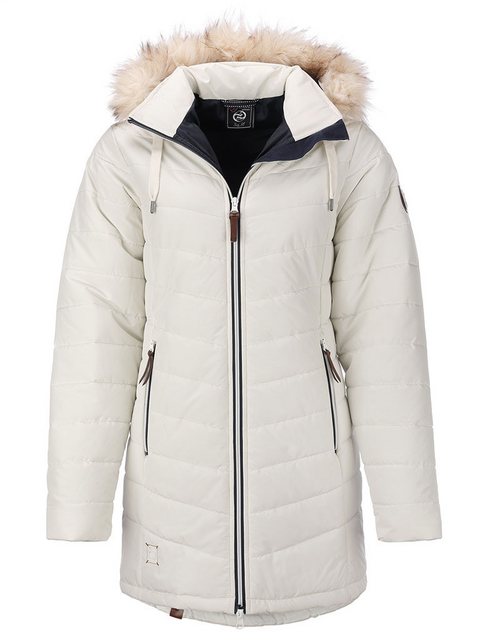 Dry Fashion Steppmantel Damen Winterjacke Steppjacke Göteborg mit abnehmbar günstig online kaufen