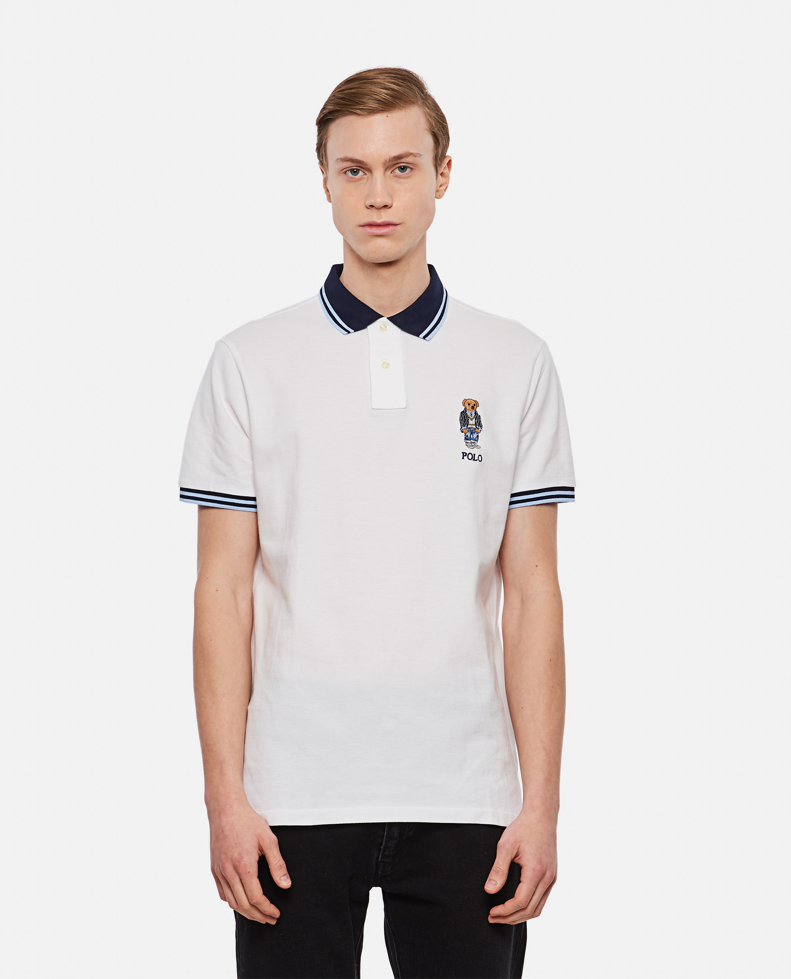 EMBROIDERED COTTON POLO SHIRT günstig online kaufen