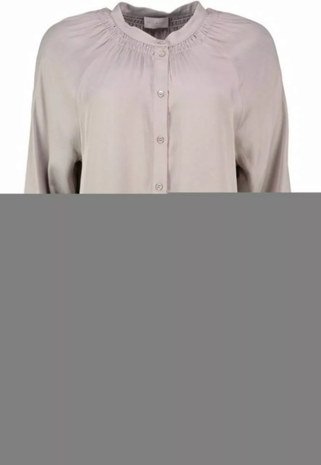 Milano Italy Klassische Bluse MILANO Bluse taupe langarm in leichtfließende günstig online kaufen