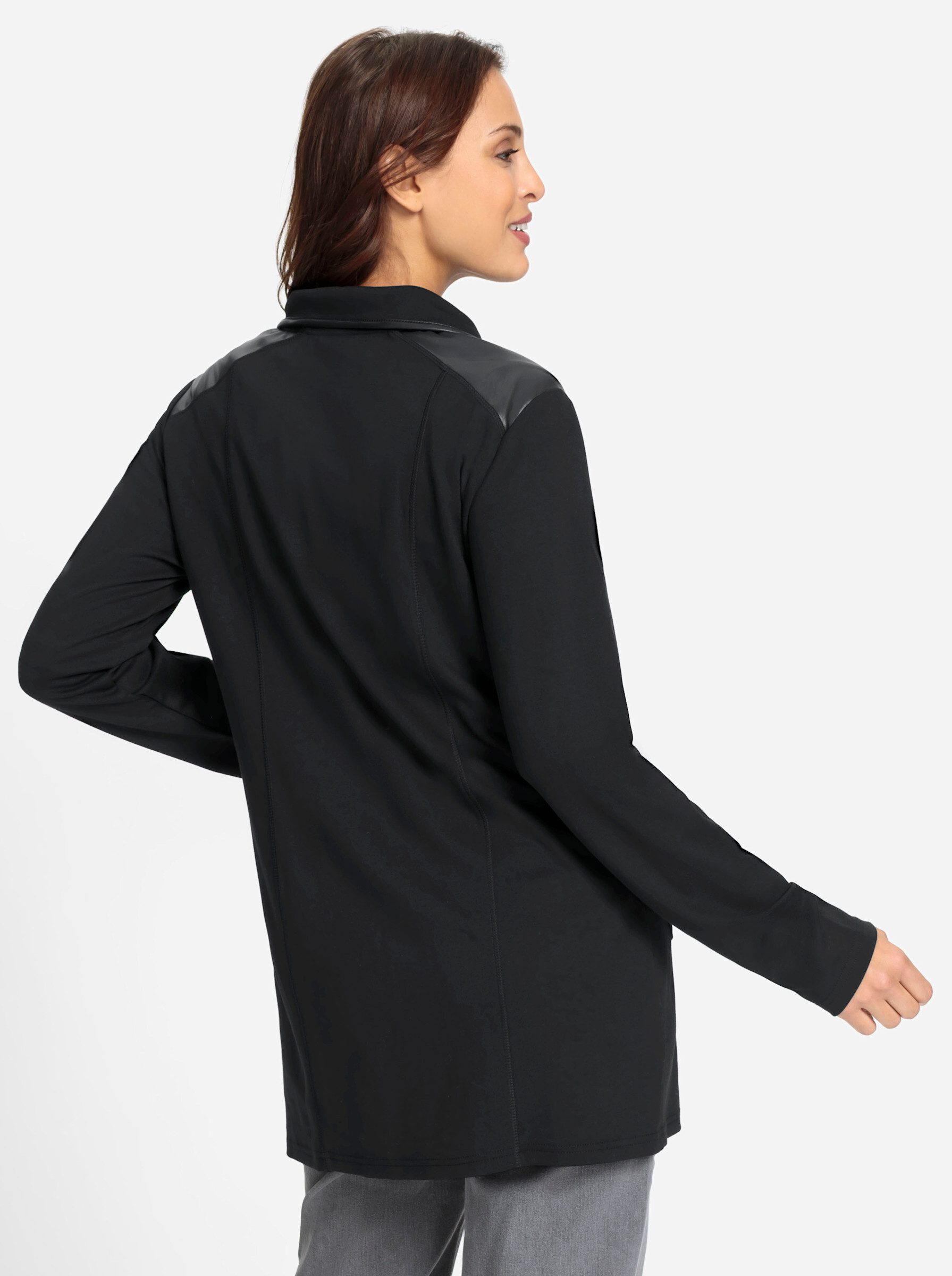 Inspirationen Shirtjacke "Sweatshirtjacke", (1 tlg.) günstig online kaufen