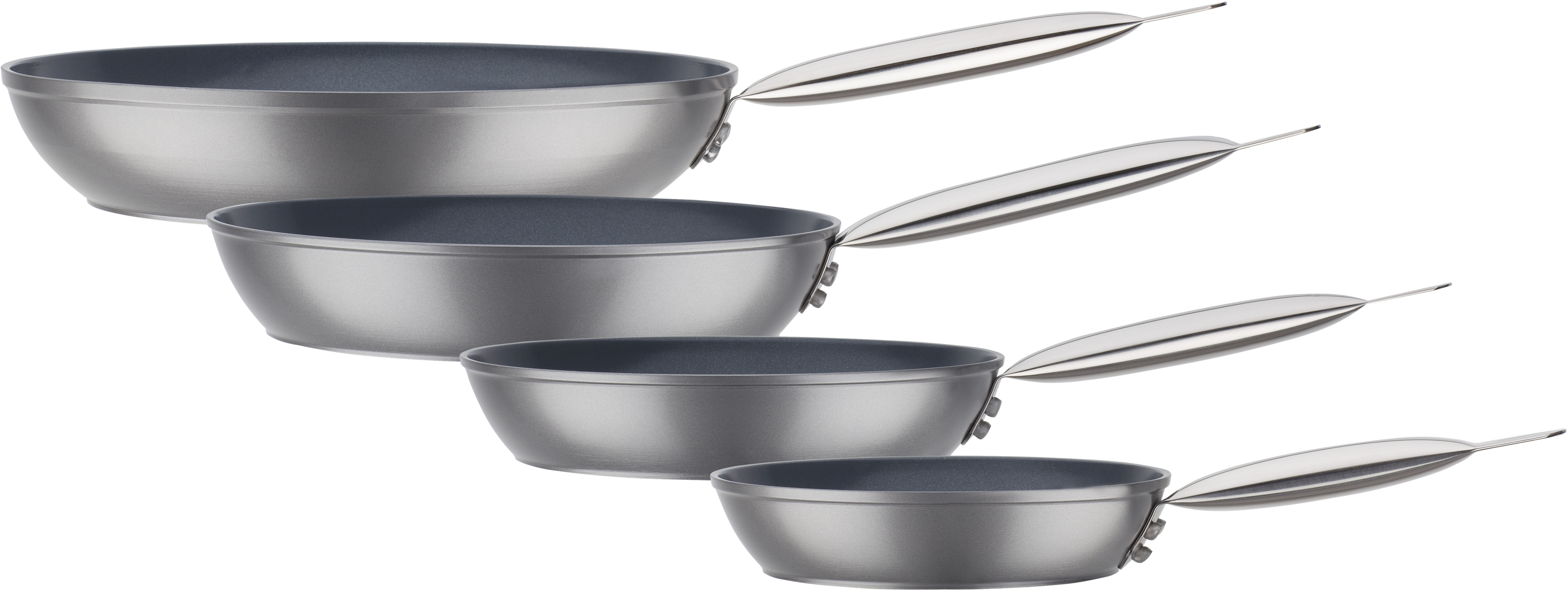 GSW Pfannen-Set »Gastro Quick«, Aluminium, (Set, 4 tlg.), Gastro Pfannen-Se günstig online kaufen