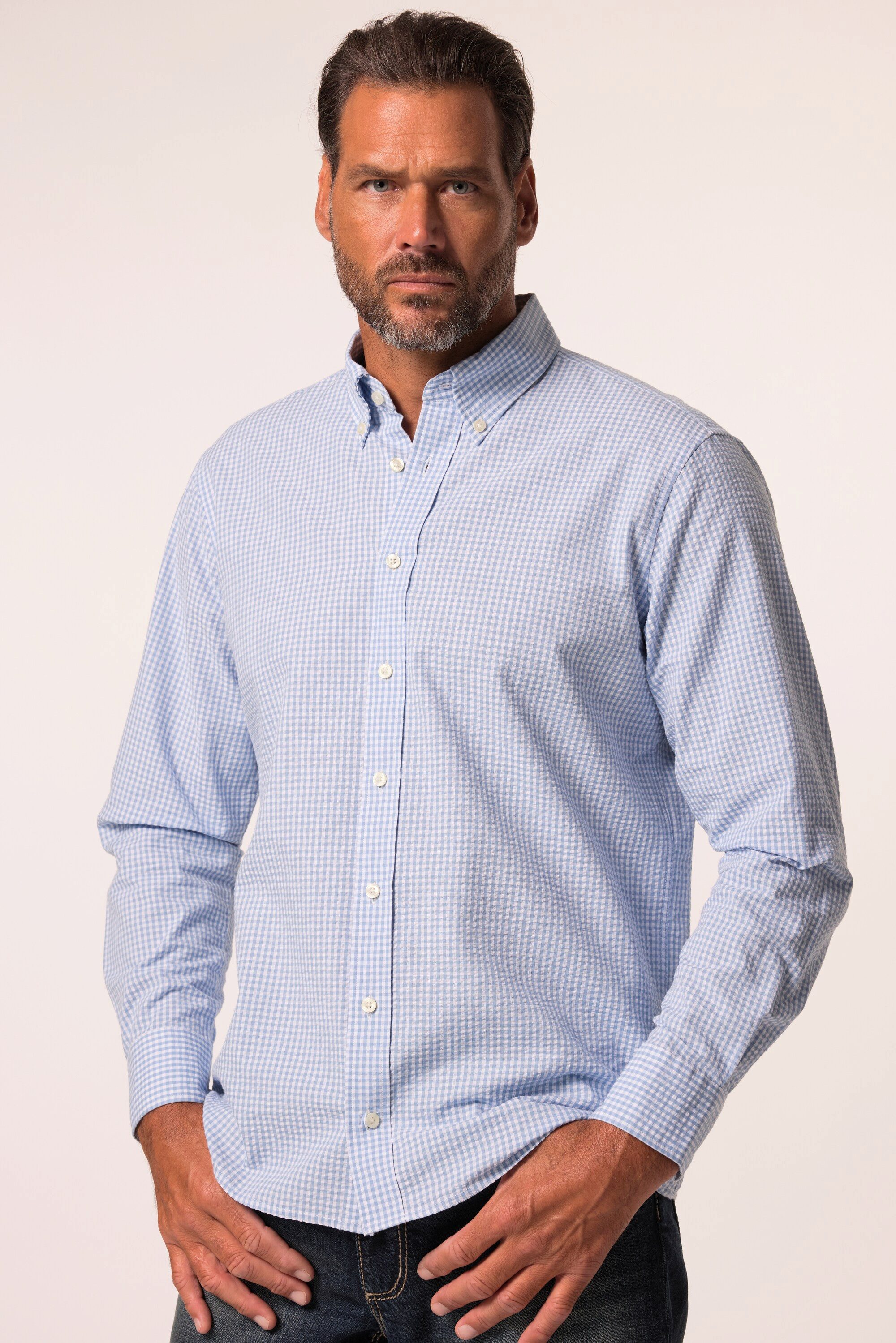 JP1880 Businesshemd JP 1880 Karohemd Langarm günstig online kaufen