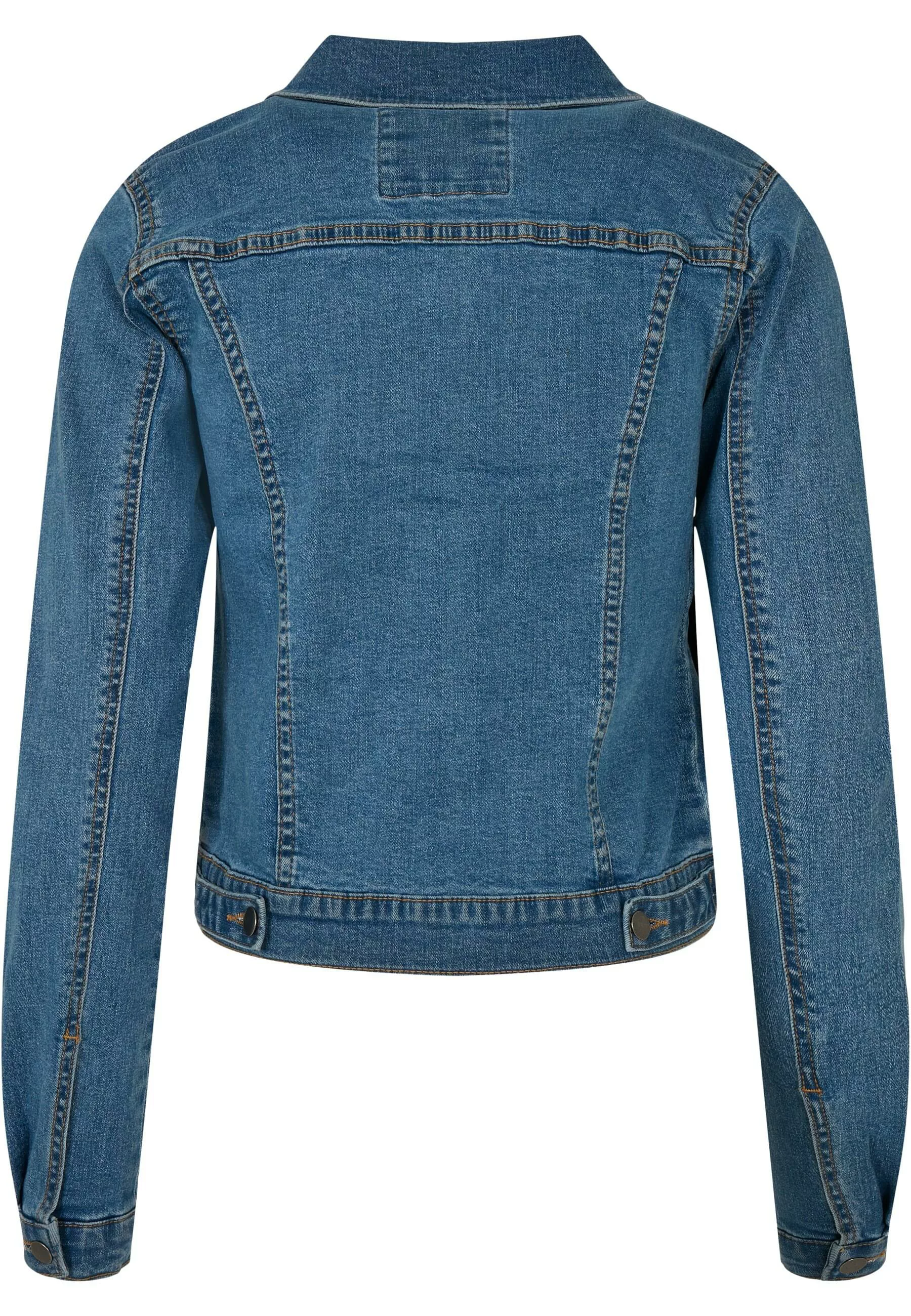 URBAN CLASSICS Jeansjacke "Urban Classics Damen Ladies Organic Denim Jacket günstig online kaufen