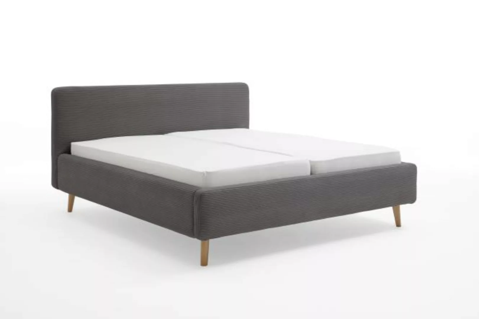 160x200 Polsterbett MATTIS  von Meise Möbel Grau günstig online kaufen