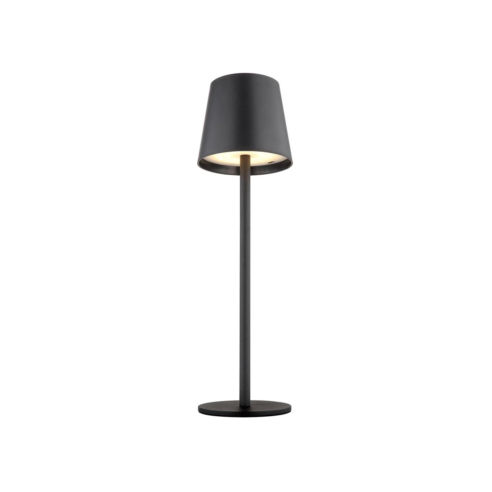 LED-Akku-Tischlampe Vannie, schwarz, Höhe 36 cm, CCT günstig online kaufen