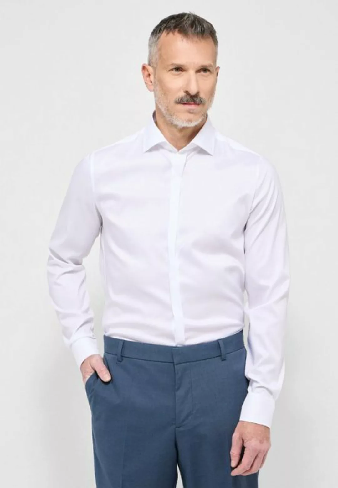 Eterna Langarmhemd SLIM FIT günstig online kaufen