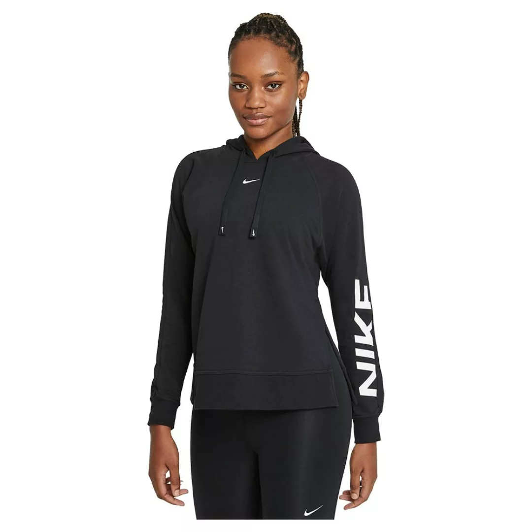 Nike Dri Fit Get Fit Graphic Sweatshirt M Black / White günstig online kaufen