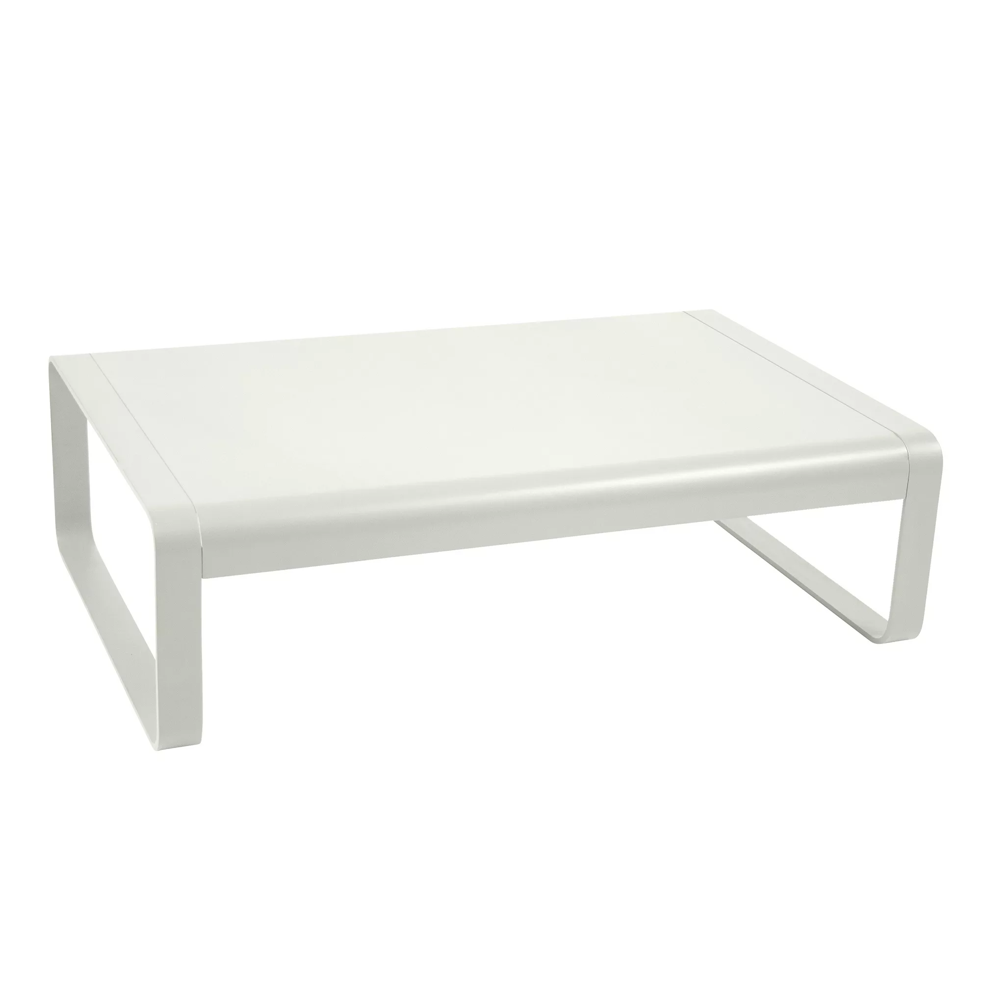 Fermob - Bellevie niedriger Tisch H 36 - lehmgrau/texturiert/BxHxT 103x36x7 günstig online kaufen
