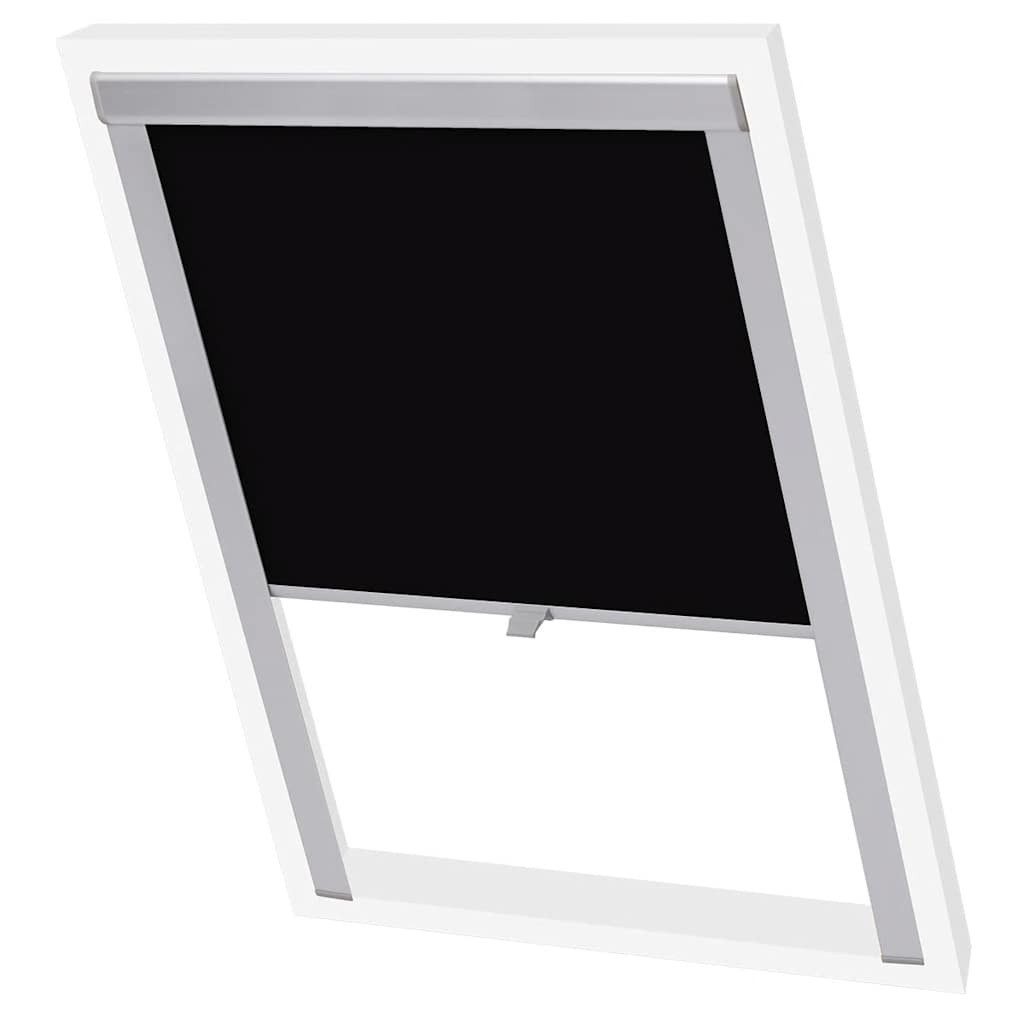 Rollo Verdunkelungsrollo Schwarz MK06, vidaXL günstig online kaufen