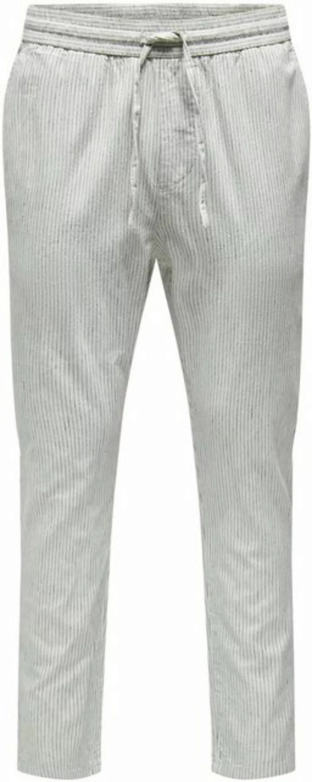 Only & Sons Herren Sweatpant ONSLINUS CROP LIFE LIN - Tapered Fit günstig online kaufen